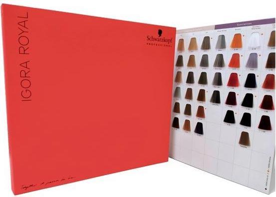 Produktbild Schwarzkopf Salon Tools - Farbkarte Igora Royal Compact Book