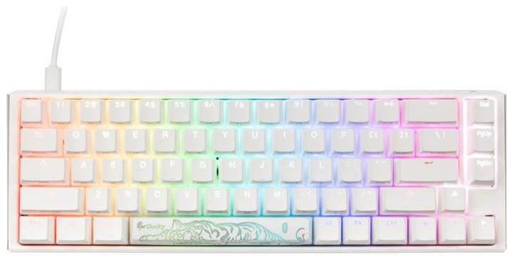 Immagine prodotto Ducky Tastiera One 3 Classic Pure White SF, LED RGB - MX-Brown (USA) (US, Cablato)