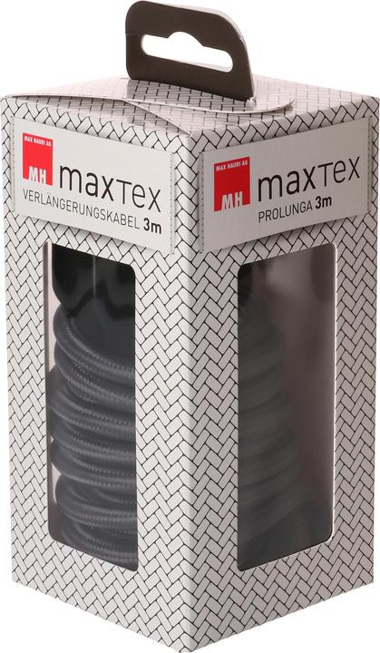 Produktbild Max Hauri maxTEX Textil-Verlängerung H05VV-F3G1.0 (3 m, Typ 13)