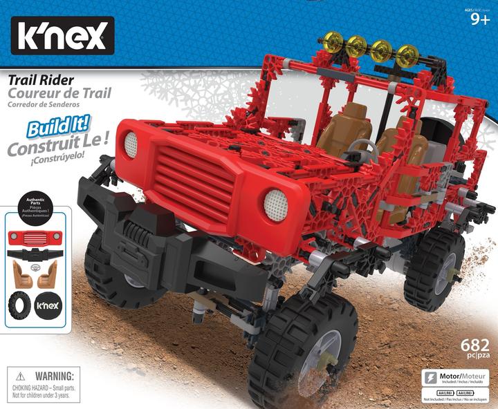 K'Nex Building Set 15222 Trail Rider Construction Kit Building Toy, Multicoloured