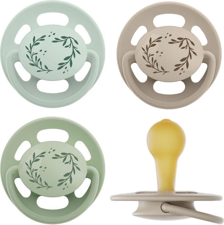 Produktbild NIP Schnuller Schnuller 4er Pack Cherry - Latex ab 6 M (4x)