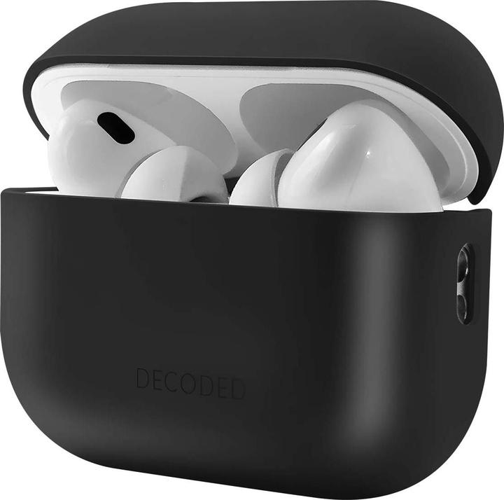 Actual product image Decoded Silicone Case Apple Airpods Pro 3 Black (Headphone sleeve)