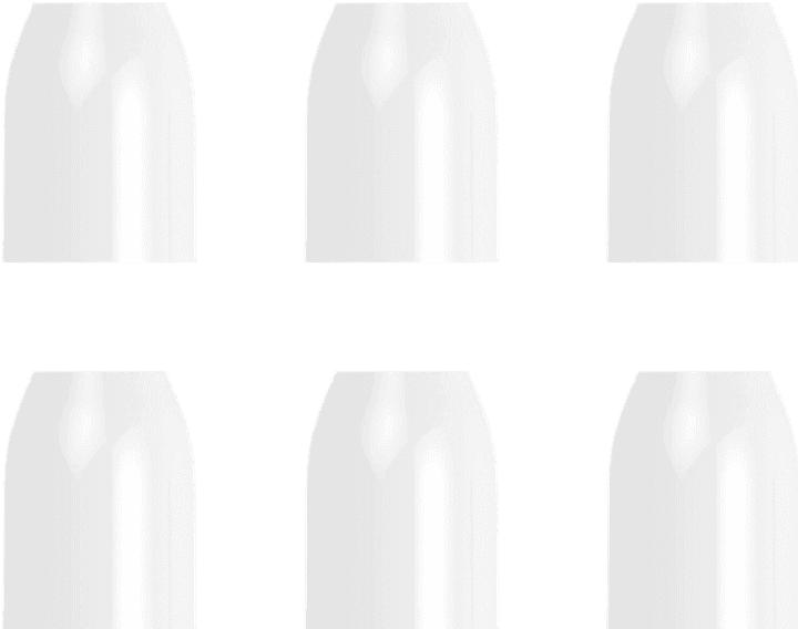 Image du produit L-Style Champagne Ring Plastik Clear 6er Set