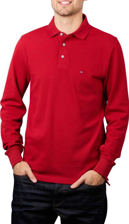Actual product image Tommy Hilfiger 1985 Slim Polo Longsleeve regatta red (XL)