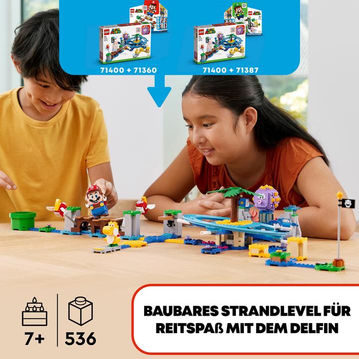 Produktbild LEGO Maxi-Iglucks Strandausflug - Erweiterungsset (71400, LEGO Super Mario)