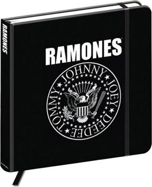 Actual product image Ramones Presidential Seal Hardback Notebook (Dotted, Hardcover)