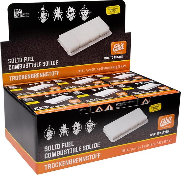 Produktbild Esbit Trockenbrennstoff 16x5g