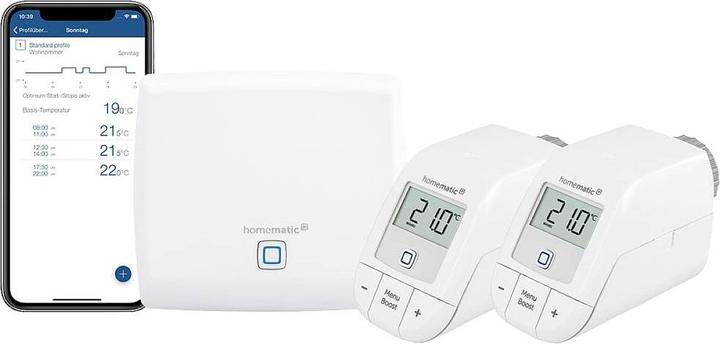Image du produit Homematic IP Starter-Set Heizen für 6 Heizkörper