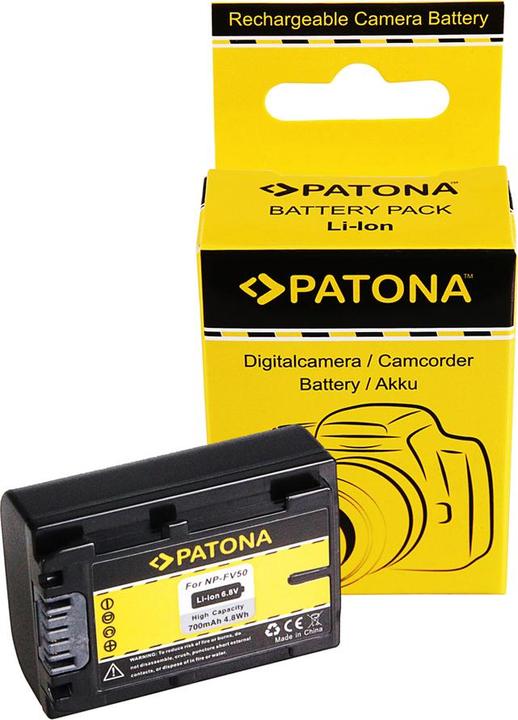 Produktbild Patona Np-Fv50 (Kamera Akku)