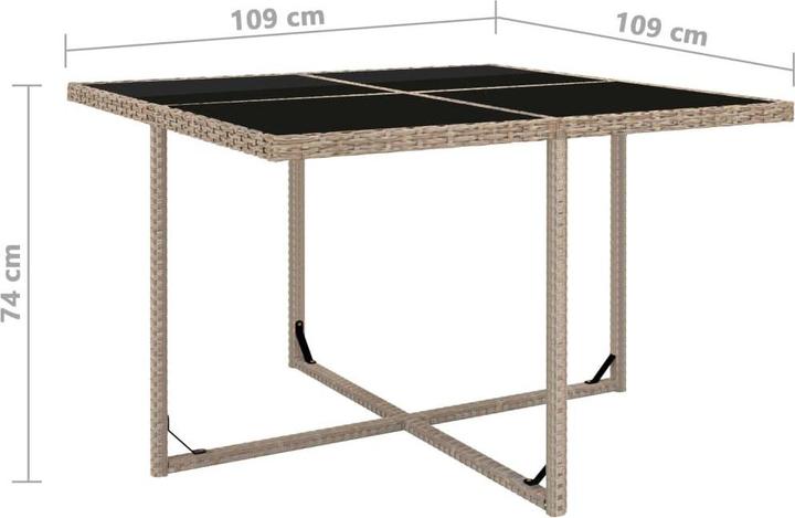 Produktbild vidaXL Gartenmöbel-Set