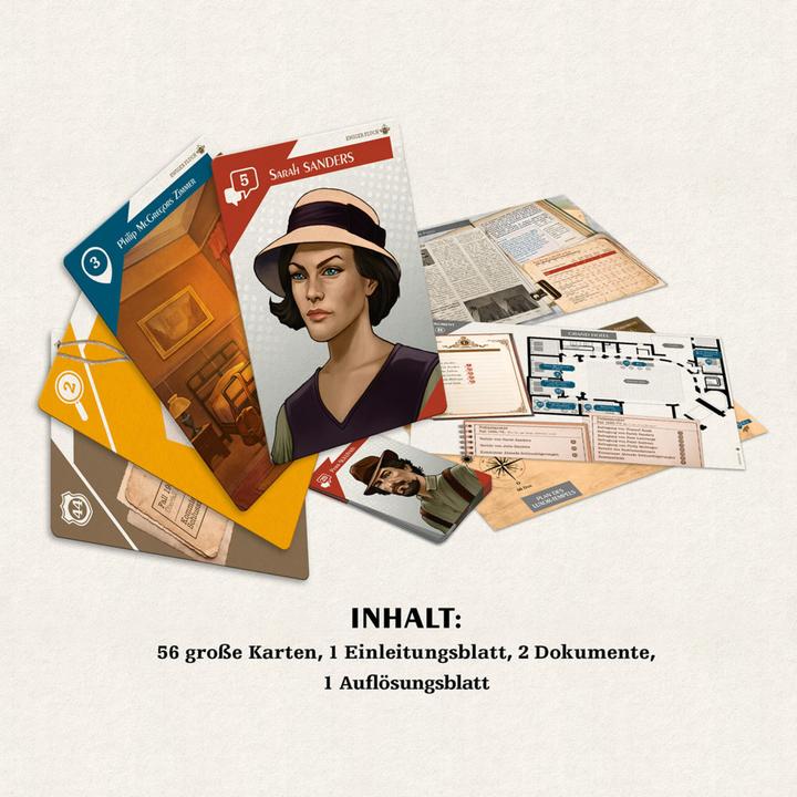 Actual product image Kosmos Suspects - Eternal Curse (German, 1 - 5 Players)