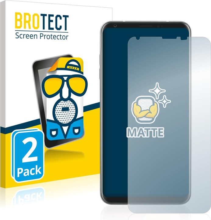 Actual product image BROTECT Protector Anti-Glare (2 Piece, LG V30)