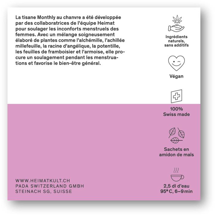Produktbild Heimat Hanftee Monthly (20 g)