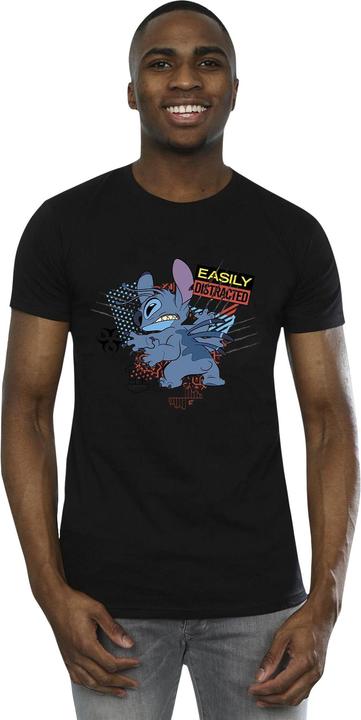 Produktbild Disney Lilo And Stitch Easily Distracted TShirt (4XL)