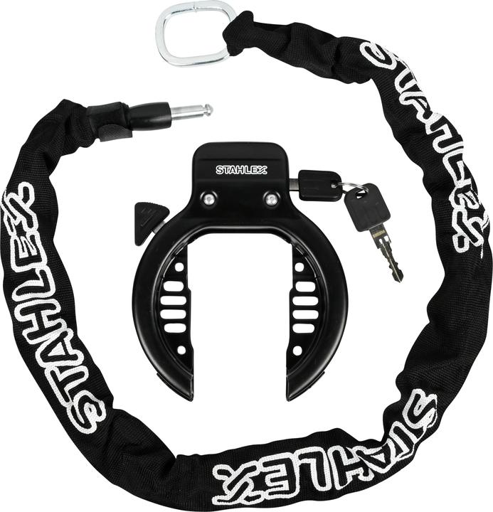 Actual product image Stahlex Frame lock 470 + insert chain 5.5 x 900 mm (90 cm)