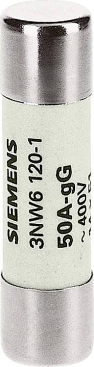Actual product image Siemens Ceramic fuse MT 25A 500V AC 14x51mm 3NW6110-1 (25 A)
