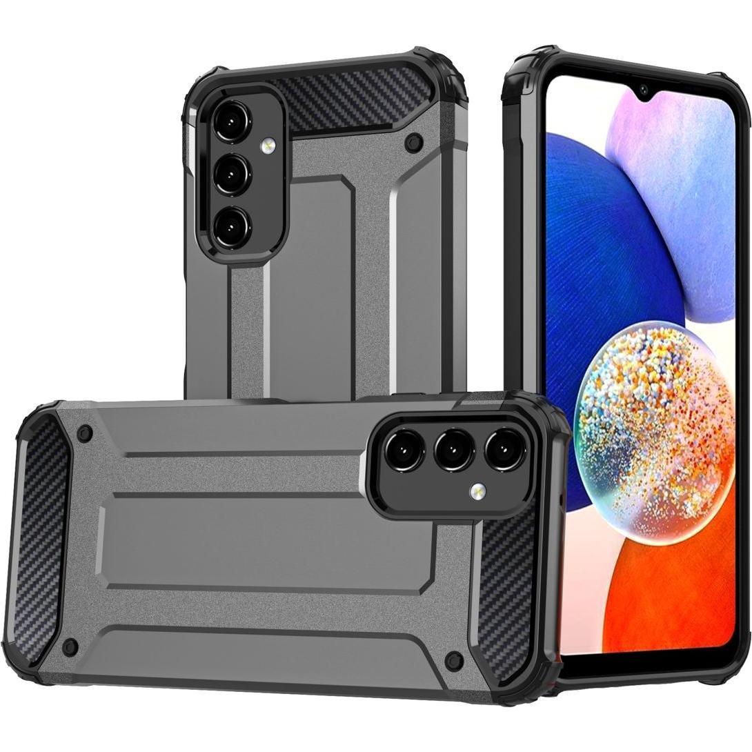 König Design Hülle Handy Schutz für Samsung Galaxy A14 5G Case Cover Tasche Etui Bumper Neu (Samsung Galaxy A14 5G), Sma...