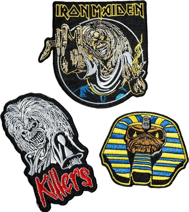 Grupo Erik Iron Maiden 3 set patch (3 pcs.)