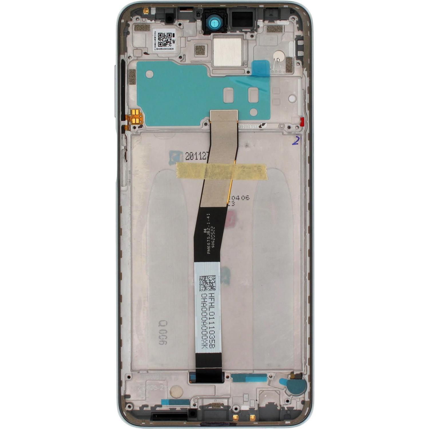 Thumbnail - Xiaomi LCD + Gehäuse für Redmi Note 9S Original Service Pack (Xiaomi Redmi Note 9S), Mobilgerät Ersatzteile, Weiss