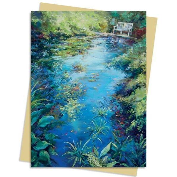 Nuance, Biglietto di auguri + Carta da lettere, Karte B6 Schöne Reflexion Nel Whatmore