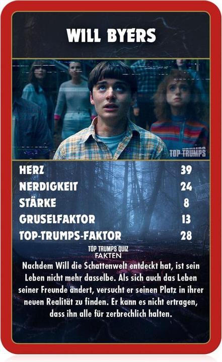 Produktbild Winning Moves Top Trumps- Stranger Things Collectables (Deutsch)