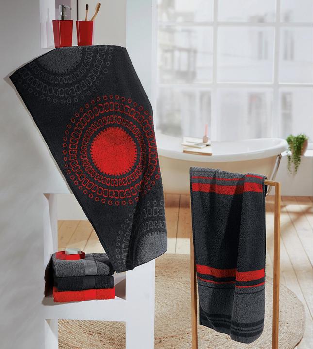 Image du produit Redbest Duschtuch "Kreise" (75 x 150 cm)