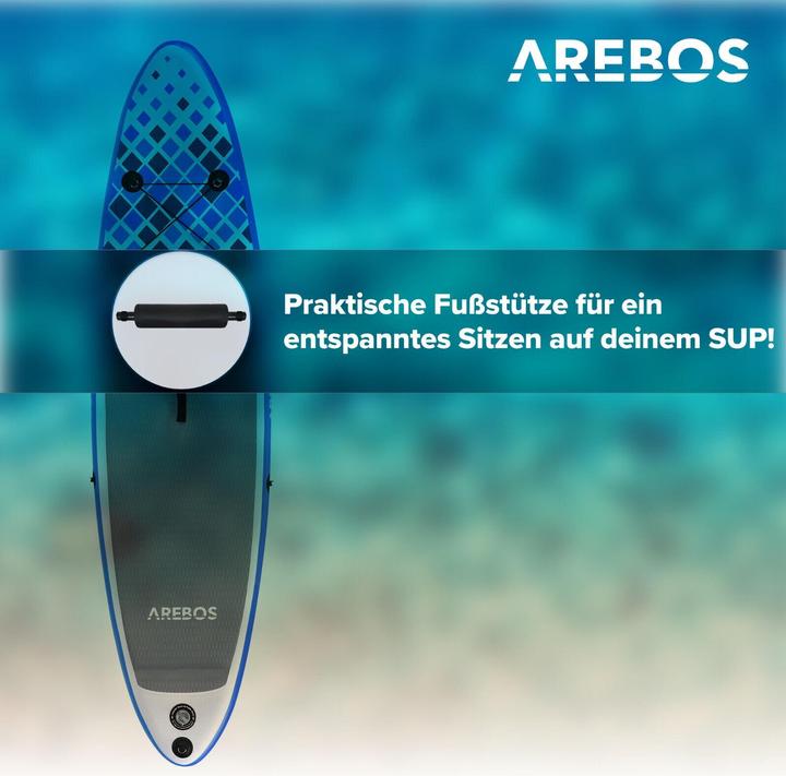 Actual product image Arebos Footrest for SUP board