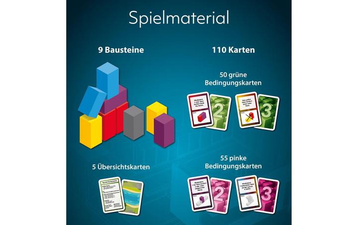 Actual product image Kosmos TowerBrix (German, 1 - 6 Players)