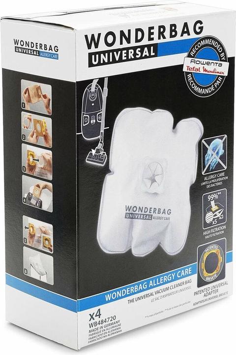 Actual product image Rowenta Støvsugerpose Sac Wonderbag Endura*4 (1 x)