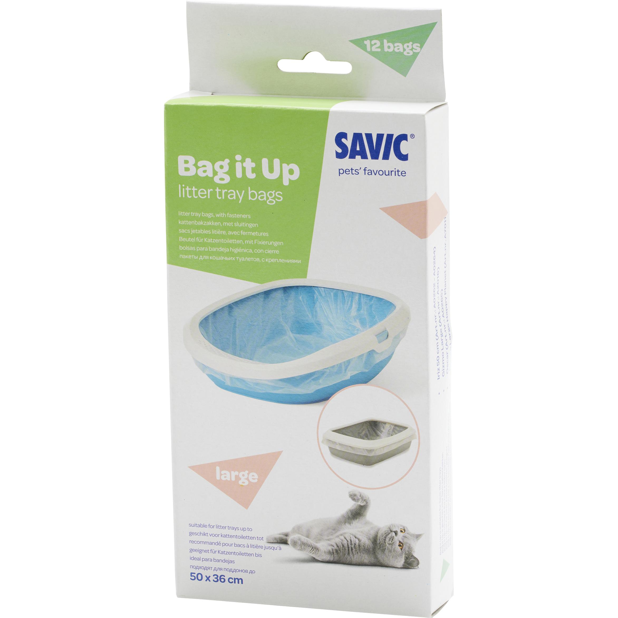 Meilleurs prix pour Sacs Bag it Up Large Savic - Litière pour Chat