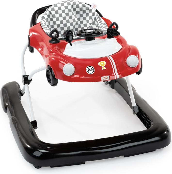 Bright Starts Little Speedster™ Trotteur 3 en 1 - Voiture de course rouge
