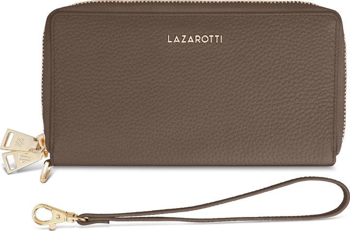 Produktbild Lazarotti Bologna Leather Geldbörse RFID Schutz Leder 20 cm