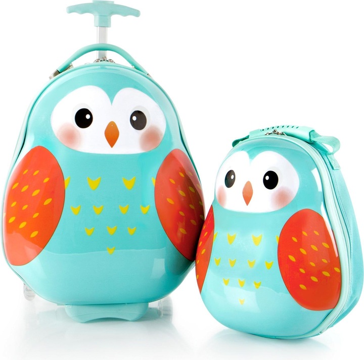 Heys Travel Tots -lasten matkalaukku & reppu -setti, p??ll?? (22 l)