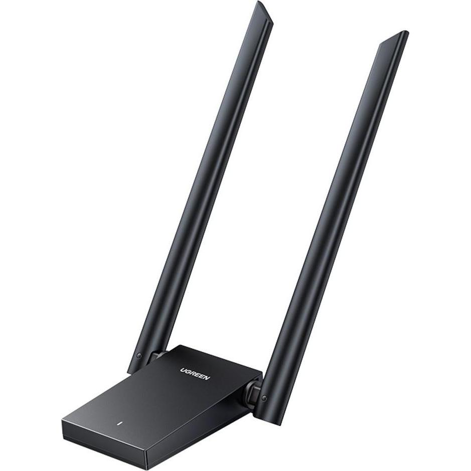 Ugreen AX1800 WiFi Adapter USB Dual 5dBi High Gain Antennas, 5G/2.4G Dual Band, Adattatore di rete