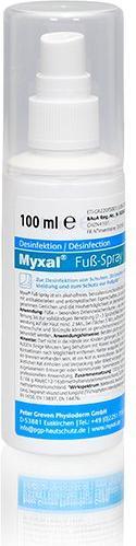 Produktbild NoName ELTEN Pflegemittel MYXAL Foot-Spray Gr. Stck (Fussbad, 100 ml)