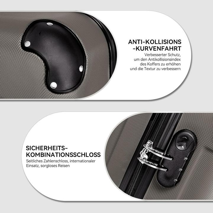 Produktbild Beibye 3-teiliges Hartschalenkoffer-Set (110 l)