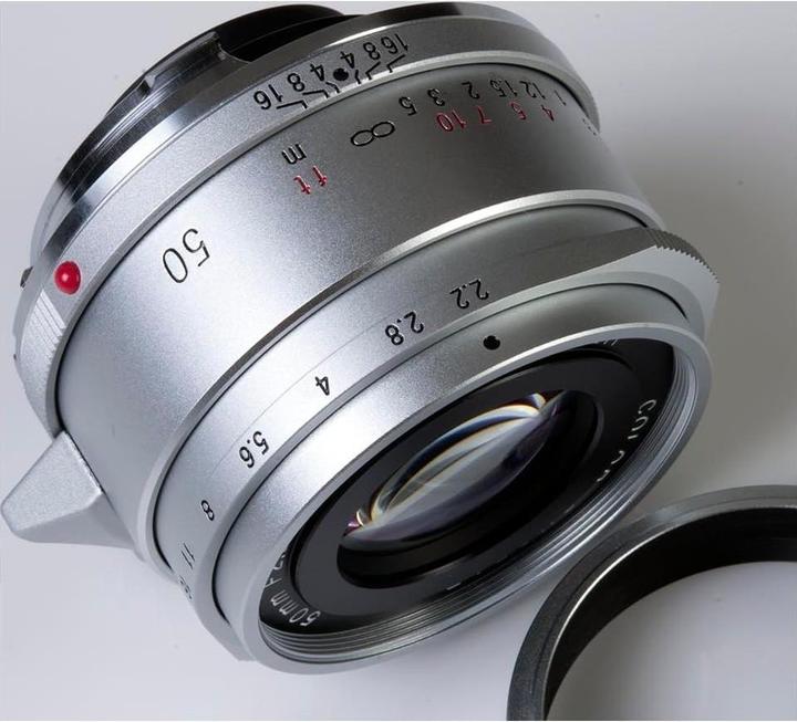 Produktbild Voigtländer Color-Skopar 50mm / 2.2 VM silber (Leica M, Vollformat)