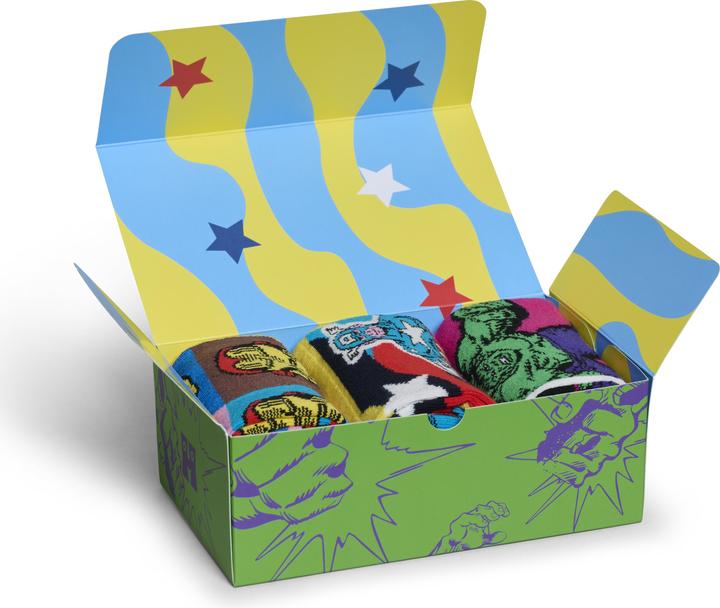Actual product image Happy Socks Strümpfe MARVEL™ Avengers Socken 3er Pack (pack of 3, 41 - 46)