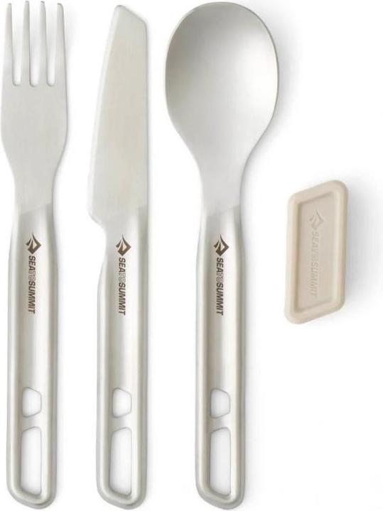 Image du produit Sea To Summit Detour Cutlery Set en acier inoxydable