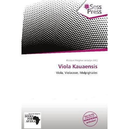 Viola Kauaensis, Fachbücher