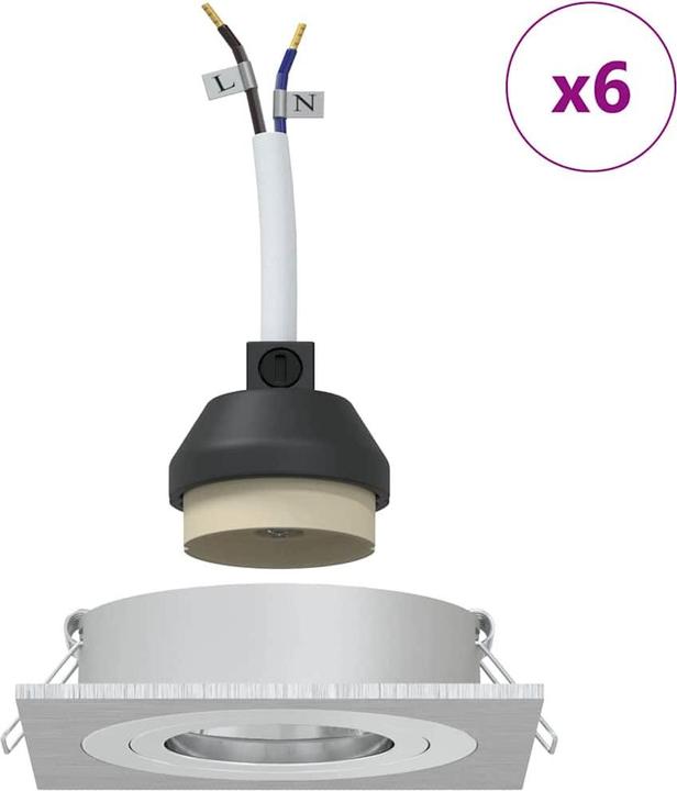 Produktbild vidaXL Deckenbeleuchtung (1000 lm, GU10)