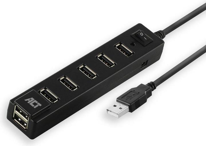 Produktbild ACT AC6215 (USB-A, 7 Ports)