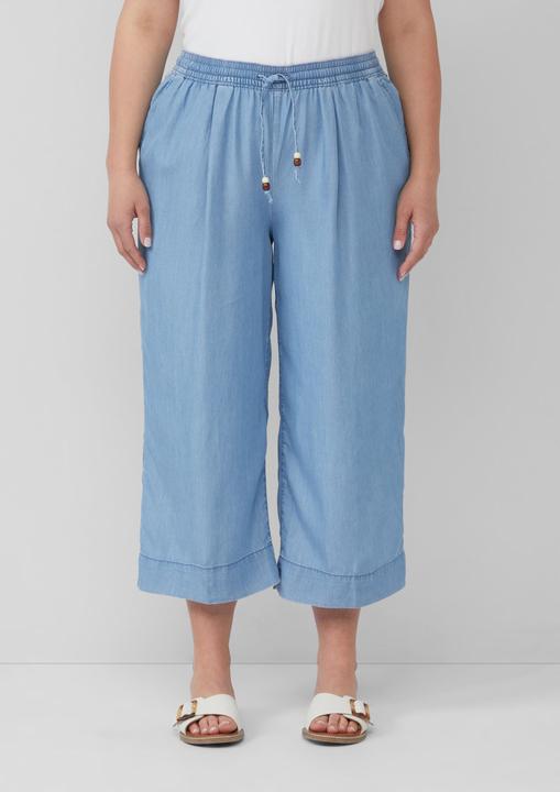 Immagine prodotto S.Oliver Jeans-Hose Lyocell-Culotte / Relaxed Fit / Mid Rise / Wide Leg / Elastikbund (44)