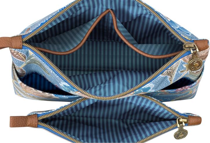 Actual product image PIP Studio Caryn Kosmetiktasche Kombi Matata blau 26x7.5x18cm/22x1x13cm