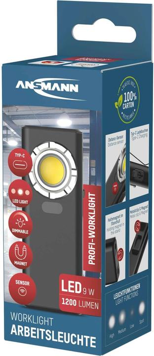 Actual product image Ansmann Work lamp WL1200R-DS (1200 lm)
