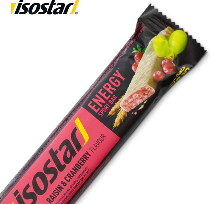 Produktbild Isostar Energy Riegel Cranberry (1 Stk., 40 g)
