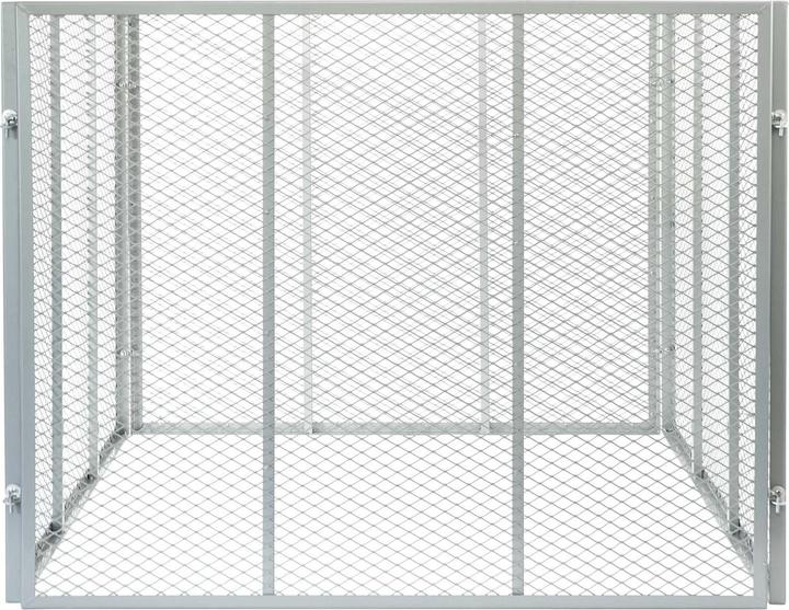 Produktbild Wiltec Komposter 100x100x80cm Gartenkomposter Metall Kompostbehälter Biokompost (800 l)