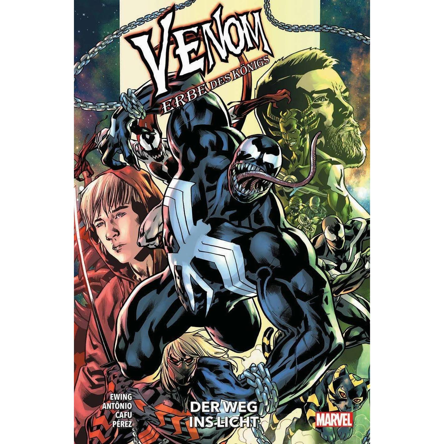 Venom: Erbe des Königs, Belletristik von Al Ewing, Pere Pérez, Carolin Hidalgo, Rogê Antônio