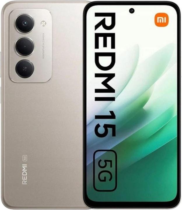 Produktbild Xiaomi Redmi 15 5G 8+256GB Titan Gray (256 GB, Titan Gray, 6.90", Dual SIM + SD, 5G)