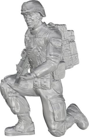 Image du produit CMK Soldat à genoux(sur le genou gauche) US Army Infantry Squad 2nd Division f.M1126 Stryker
